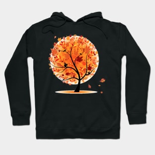 Autumn Maple Tree of Life Hoodie